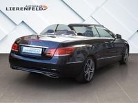Gebraucht Mercedes E220 170 PS (125 kW) 2014 Obsidianschwarz  lack Cabrio