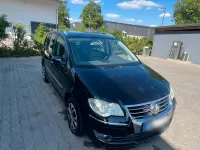 Gebraucht VW Touran 105 PS (77 kW) 2007 Schwarz Van / Kleinbus