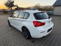Gebraucht BMW 116 Advantage 109 PS (80 kW) 2015 Weiß Kleinwagen