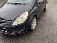 Gebraucht Opel Corsa Edition 80 PS (58 kW) 2008 Schwarz Kleinwagen