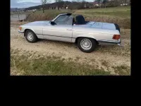 Gebraucht Mercedes SL500 314 PS (230 kW) 1983 Silber Cabrio