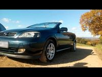 Gebraucht Opel Astra Cabriolet 101 PS (74 kW) 2001 Blau Cabrio