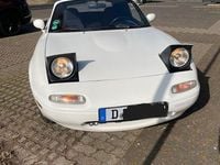 Gebraucht Mazda MX5 120 PS (88 kW) 1990 Weiß Cabrio