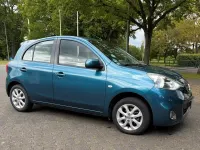 Gebraucht Nissan Micra Acenta 80 PS (58 kW) 2013 Blau Kleinwagen