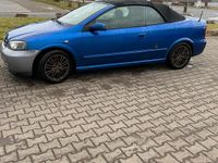 Gebraucht Opel Astra Cabriolet 125 PS (91 kW) 2004 Blau Cabrio
