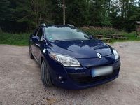 Gebraucht Renault Mégane GrandTour Dynamique 110 PS (80 kW) 2009 Blau Kombi