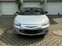 Second-hand Chrysler Sebring Cabriolet 203 CP (149 kW) 2003 Argintiu Cabrio