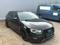 Gebraucht Audi A3 S-Line 150 PS (110 kW) 2015 Schwarz Limousine