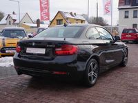 gebraucht BMW 218 2er Reihe d Coupe Sport Line 2-Zonen-Klima Navi Sitzheizung