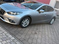 Gebraucht Mazda 3 120 PS (88 kW) 2015 Silber Kleinwagen
