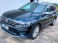 Gebraucht VW Tiguan Allspace Highline 190 PS (139 kW) 2018 Schwarz SUV
