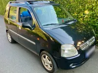 Gebraucht Opel Agila 75 PS (55 kW) 2002 Schwarz Van / Kleinbus