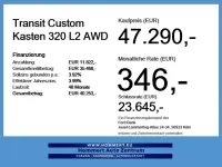 Neu Ford Transit Custom 170 PS (125 kW) 2026 Frost weiß Van / Kleinbus