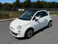 Gebraucht Fiat 500 Lounge 69 PS (50 kW) 2010 Weiß