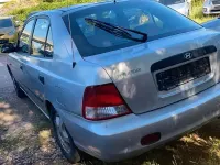 Gebraucht Hyundai Accent GLS 86 PS (63 kW) 2002 Grau Limousine