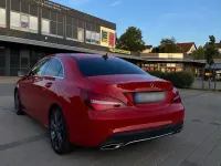 Gebraucht Mercedes CLA200 163 PS (119 kW) 2018 Rot Coupé