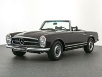 Gebraucht Mercedes SL280 Classic 170 PS (125 kW) 1968 542 dunkelrot / 040 schwarz Cabrio