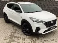 Gebraucht Hyundai Tucson N Line 180 PS (132 kW) 2020 Weiß SUV