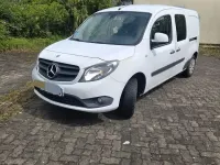 Gebraucht Mercedes Citan 111 110 PS (80 kW) 2015 Weiß Van / Kleinbus