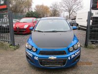 Gebraucht Chevrolet Aveo LT 101 PS (74 kW) 2012 Blau Kleinwagen
