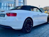 Gebraucht Audi A5 Cabriolet S-Line 160 PS (117 kW) 2010 Weiß Cabrio
