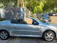 Gebraucht Peugeot 206 CC Platinum 109 PS (80 kW) 2003 Silber Cabrio