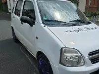 Gebraucht Opel Agila 60 PS (44 kW) 2005 Weiß Van / Kleinbus