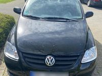 Gebraucht VW Fox 54 PS (39 kW) 2007 Schwarz Kleinwagen