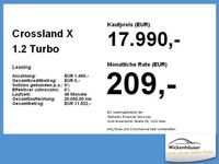 gebraucht Opel Crossland X 1.2 Turbo S/S Ultimate FLA HUD LM