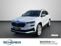 Gebraucht Skoda Karoq Drive 150 PS (110 kW) 2024 Moonweiß perleffekt SUV