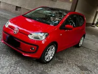 Gebraucht VW up! high up! 75 PS (55 kW) 2012 Rot Kleinwagen
