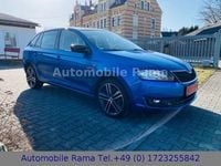 Gebraucht Skoda Rapid Style 105 PS (77 kW) 2014 Blau Kleinwagen