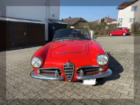 Gebraucht Alfa Romeo Giulia Spider 91 PS (66 kW) 1963 Rot Cabrio