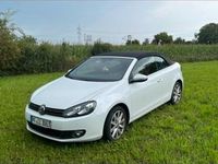 Gebraucht VW Golf Cabriolet 140 PS (102 kW) 2012 Weiß Cabrio