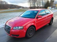 Gebraucht Audi A3 Attraction 102 PS (75 kW) 2007 Rot Limousine