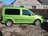 Gebraucht VW Caddy 102 PS (75 kW) 2017 Grün Van / Kleinbus