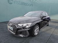 Gebraucht Audi A3 S-Line 150 PS (110 kW) 2023 Schwarz Limousine