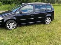 Gebraucht VW Touran 105 PS (77 kW) 2007 Schwarz Van / Kleinbus
