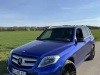 Gebraucht Mercedes GLK250 204 PS (150 kW) 2015 Blau SUV
