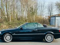 Gebraucht BMW 320 Cabriolet 170 PS (125 kW) 2001 Schwarz Cabrio