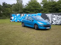 Gebraucht Peugeot 207 88 PS (64 kW) 2007 Blau Limousine