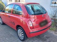 Gebraucht Nissan Micra 65 PS (47 kW) 2007 Rot Kleinwagen
