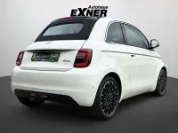 Gebraucht Fiat 500e La Prima 86 kW (118 PS) 2023 Arktis weiß Cabrio