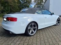 Gebraucht Audi A5 Cabriolet S-Line 211 PS (155 kW) 2012 Weiß Cabrio