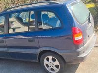 Gebraucht Opel Zafira Elegance 125 PS (91 kW) 2001 Blau Van / Kleinbus