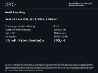 Gebraucht Audi Q3 Comfort 150 PS (110 kW) 2025 Gletscherweiß metallic SUV