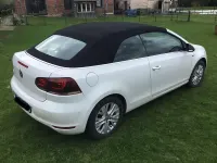 Gebraucht VW Golf Cabriolet Life 140 PS (102 kW) 2013 Weiß Cabrio