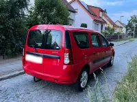 Gebraucht Dacia Logan MCV 87 PS (63 kW) 2013 Rot Kombi