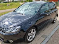 Gebraucht VW Golf VI Style 122 PS (89 kW) 2011 Schwarz Kleinwagen