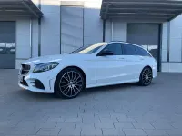 Gebraucht Mercedes C200 AMG 184 PS (135 kW) 2018 Weiß Limousine
